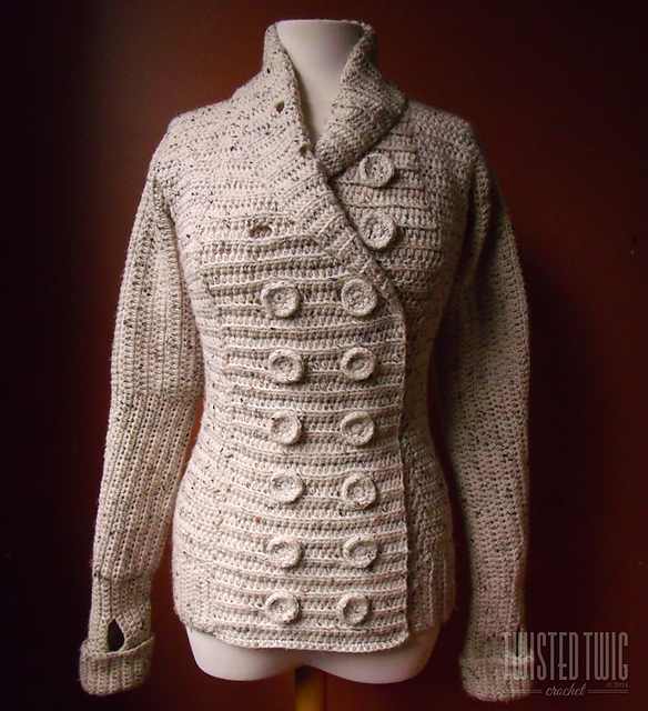 6. A cardigan, because hey, it's just a shawl with buttons, am I right?